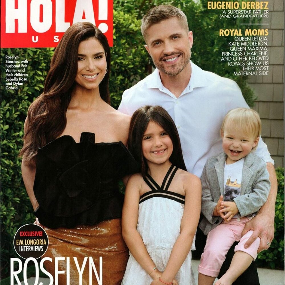 HOLA USA Magazine  - ROSELYN SANCHEZ AND ERIC WINTER // May / June 2019